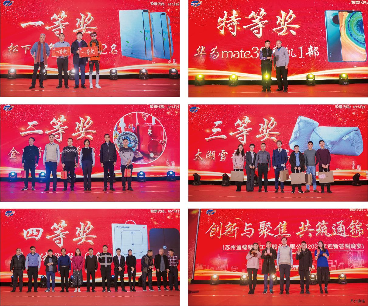 創(chuàng)新與聚焦 共筑通錦夢(mèng) 2020通錦迎新答謝晚宴 圓滿落幕