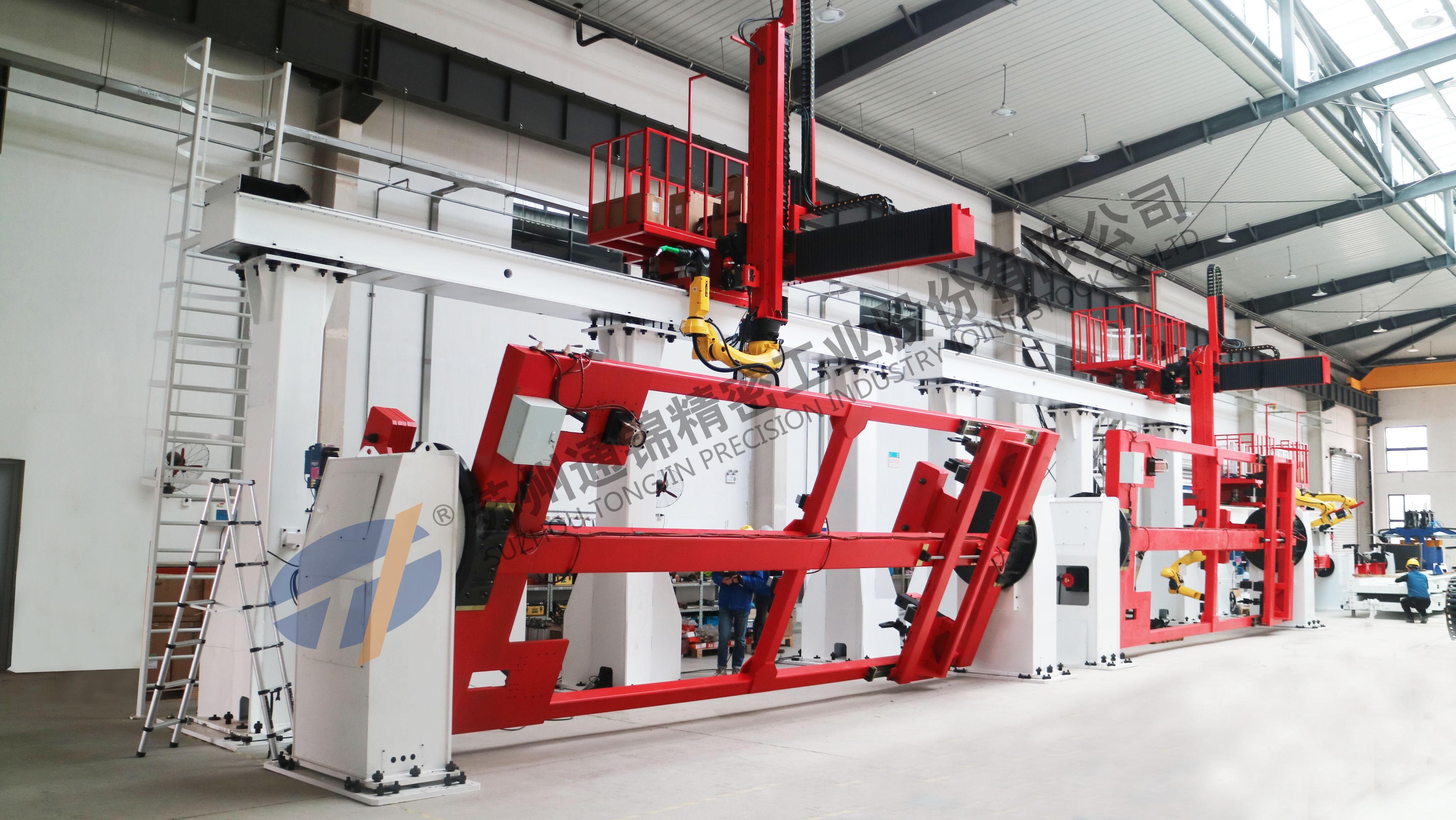 車載泵副車架焊接生產線 車載泵副車架焊接生產線