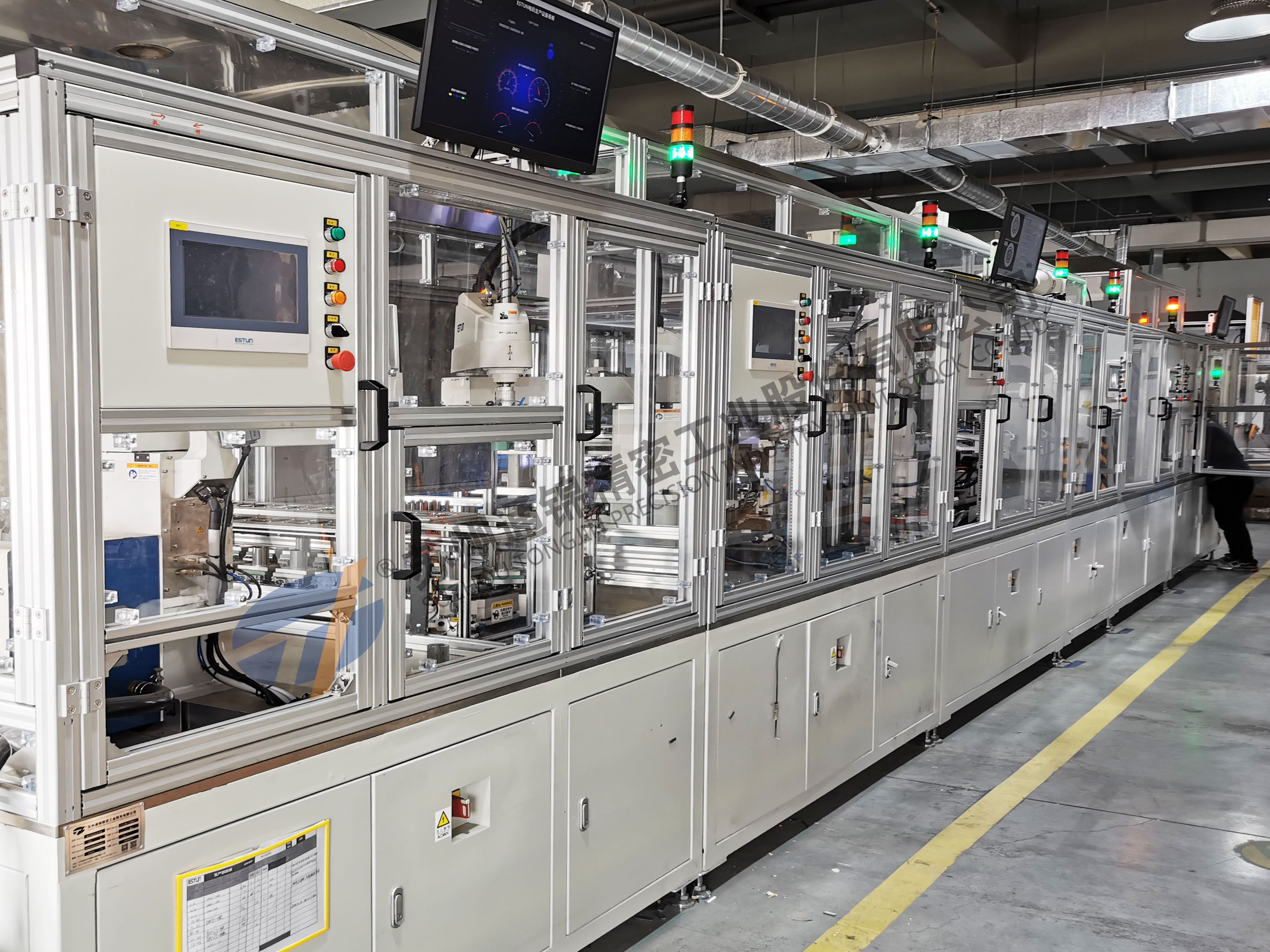 伺服電機(jī)生產(chǎn)線