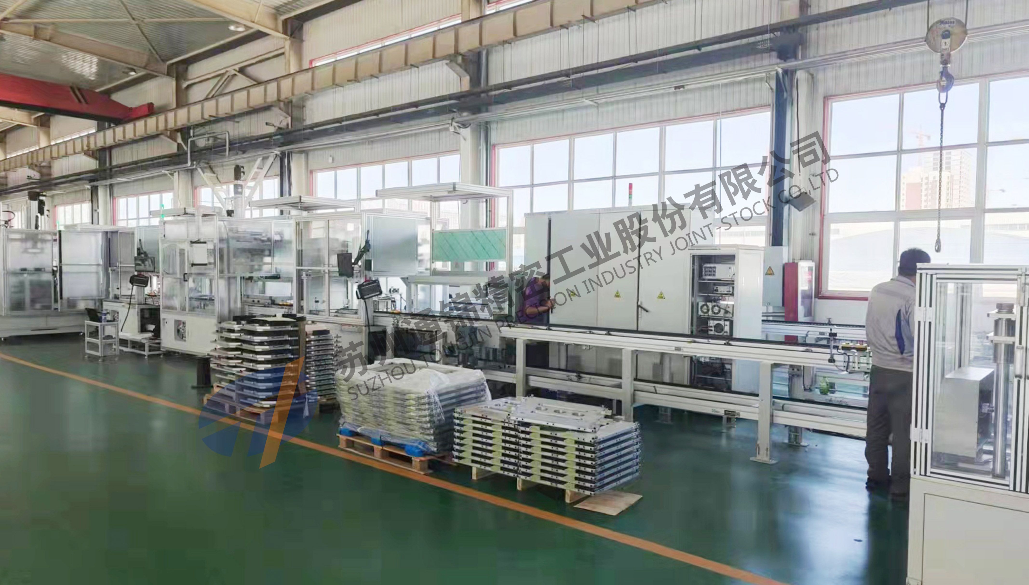 扁線電機總成裝配線