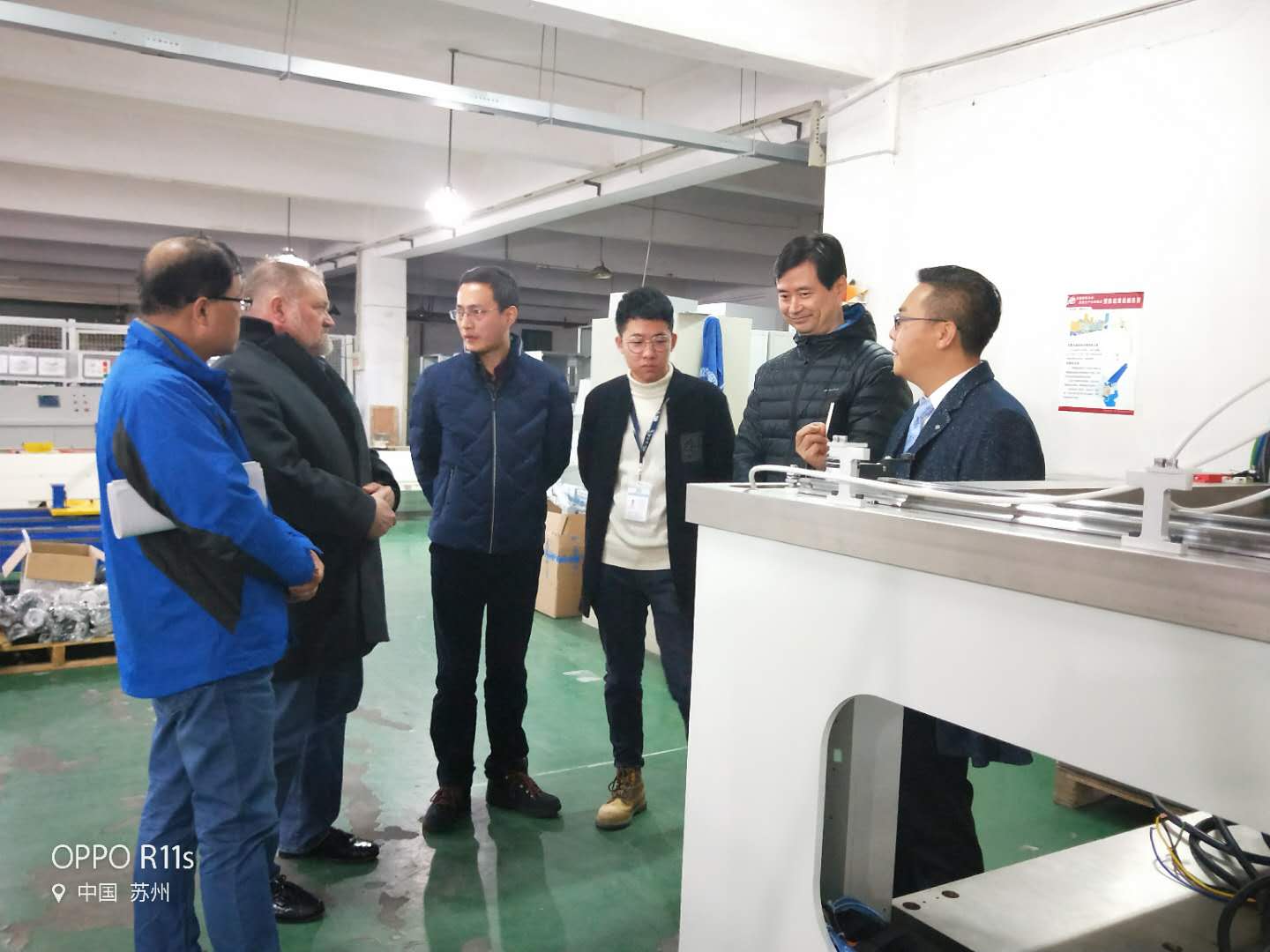 美國蓋茨集團運營副總裁Chris Cooney亞太地區負責人溫總等領導一行來通錦考察 美國蓋茨集團運營副總裁Chris Cooney亞太地區負責人溫總等領導一行來通錦考察