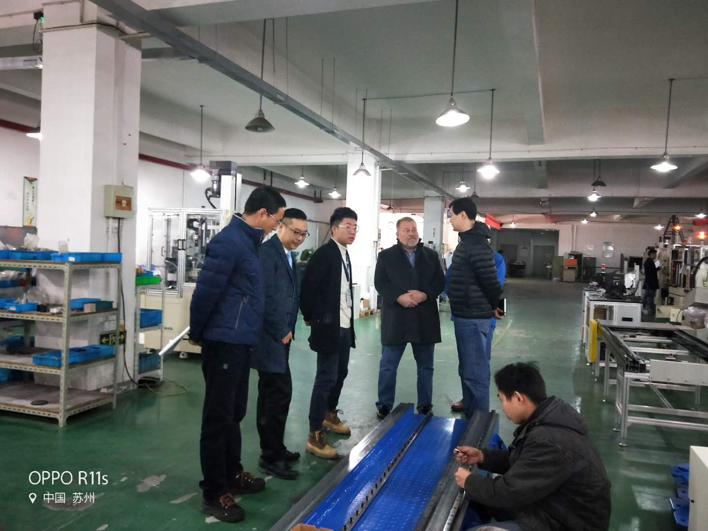 美國蓋茨集團運營副總裁Chris Cooney亞太地區負責人溫總等領導一行來通錦考察 美國蓋茨集團運營副總裁Chris Cooney亞太地區負責人溫總等領導一行來通錦考察