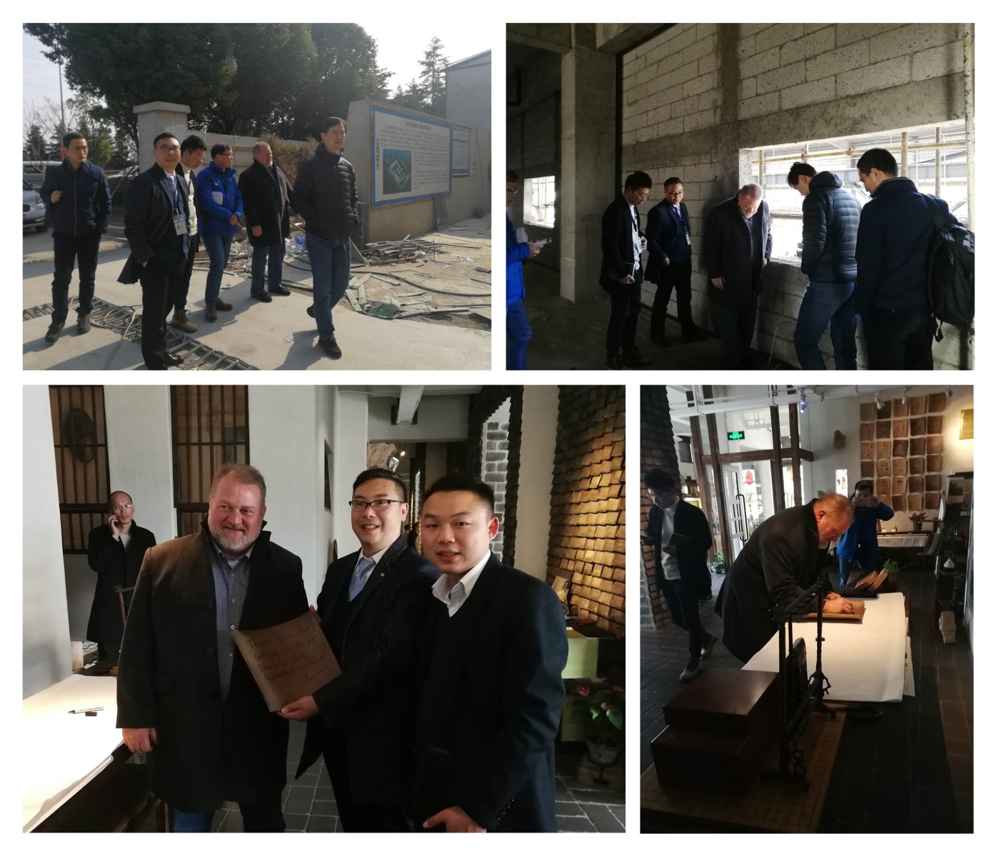 美國蓋茨集團運營副總裁Chris Cooney亞太地區負責人溫總等領導一行來通錦考察 美國蓋茨集團運營副總裁Chris Cooney亞太地區負責人溫總等領導一行來通錦考察